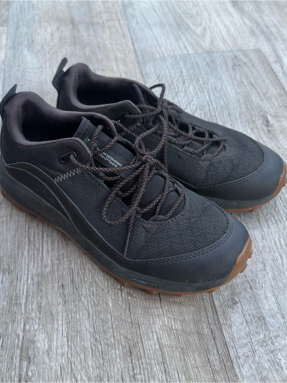 Danner 32841 Men's N45 Jet Black Lightweight Lace Up Trail Hiking Sneaker Sise 7